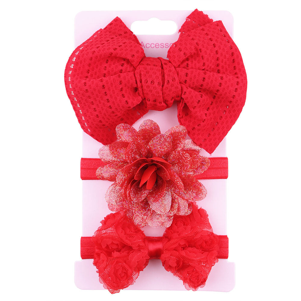 Bébé Tête Fleur Enfant Bow Headdress
