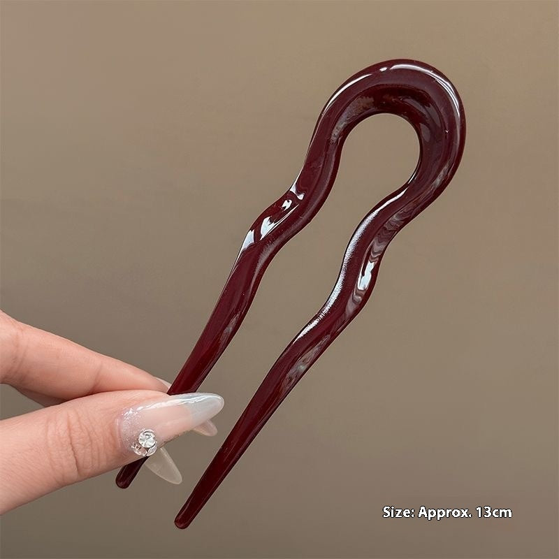 Épingle à cheveux en acrylique pour femmes