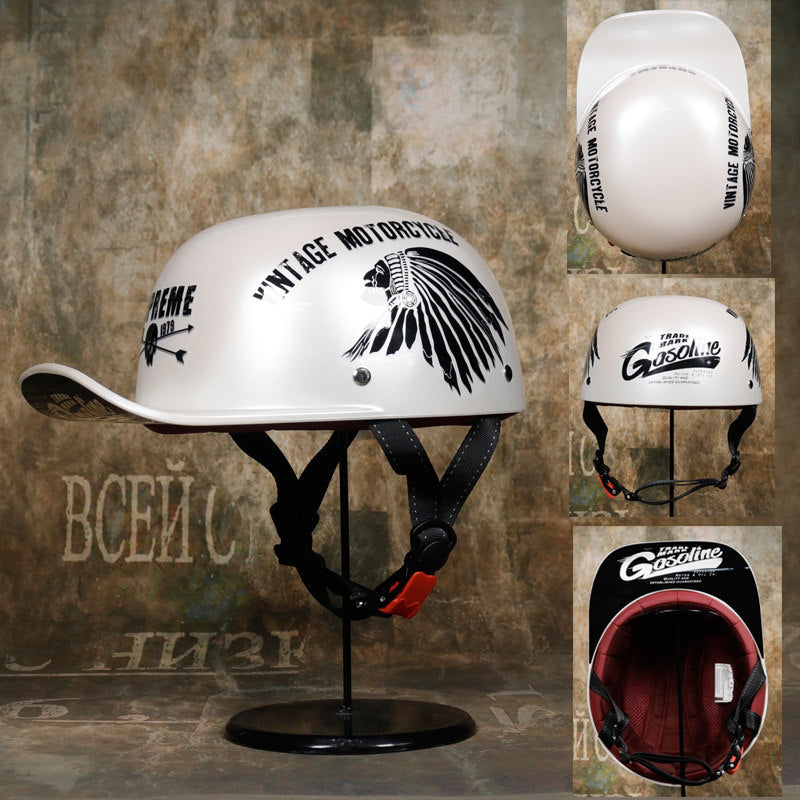 Voiture de voiture demi casque Scooter Scoop Casque
