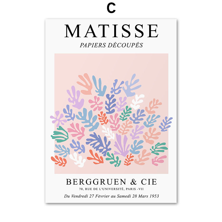 Matisse PosterArt Gallery Salon Toile décorative