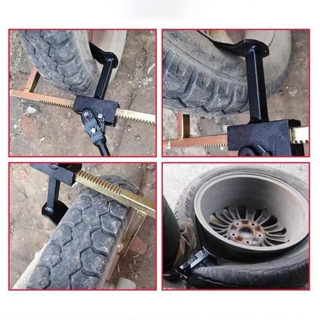 Outil de garage pour moto de rechange de pneus portatifs