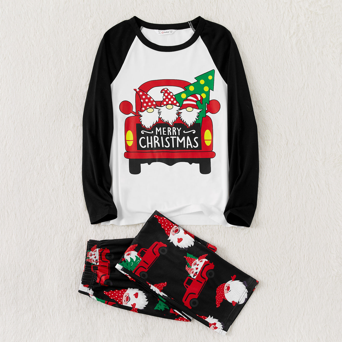 European And American Autumn Parent-child Wear Loose Casual Printing Couleur Matching Round