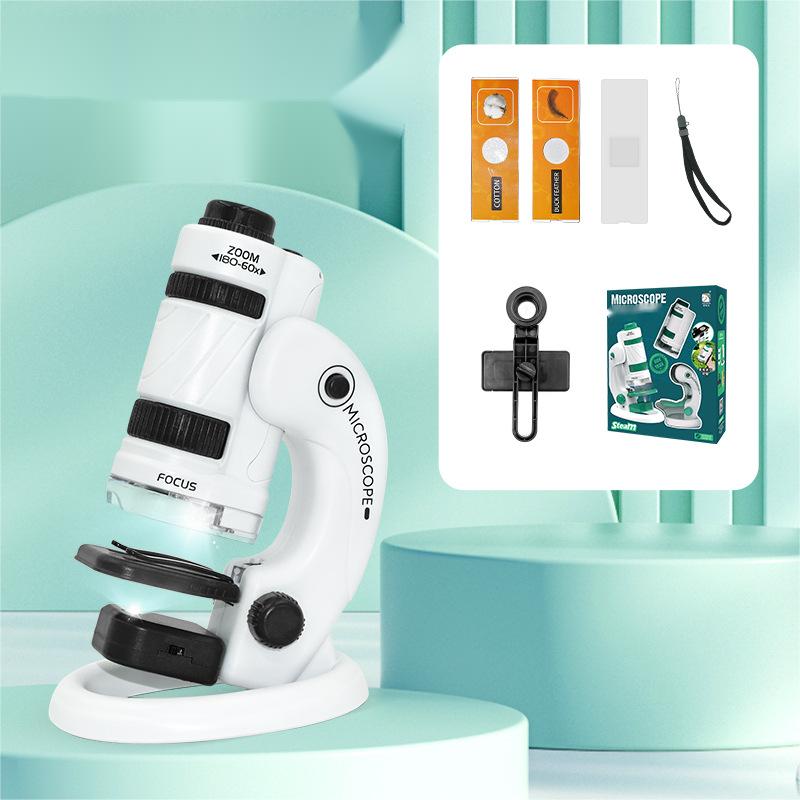 Portable Microscope Upgrade Kit Microscopic Teaching Aids Slide AIDS Specimen