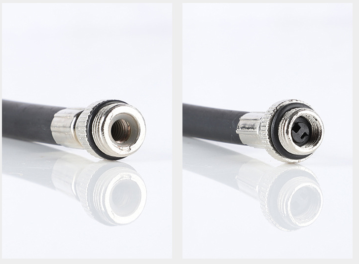 Pompe haute pression Gonflateur de vélo Portable petite pompe avec tuyau