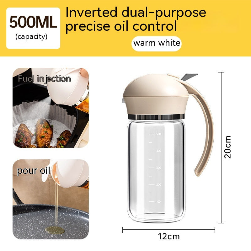 Vaporisateur de distributeur d'huile et Verser huile double usage