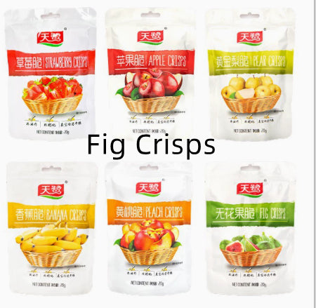 Crisps de fruits séchés en bonne santé Petites collations pour les rassemblements occasionnels