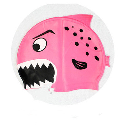 Silicone Cap de natation pour enfants Cute Caricature