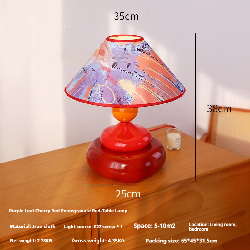 Lampe nordique de chambre à coucher design rétro