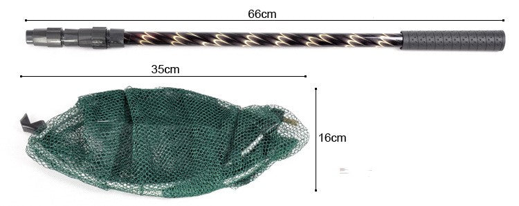 Retractable folding aluminum alloy net