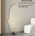 Nordic Art Face Floor Lampe Designer Chambre à coucher étude
