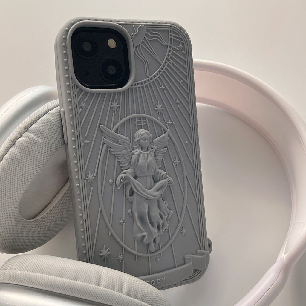 Statue créative de mode de Liberty Telephone Case