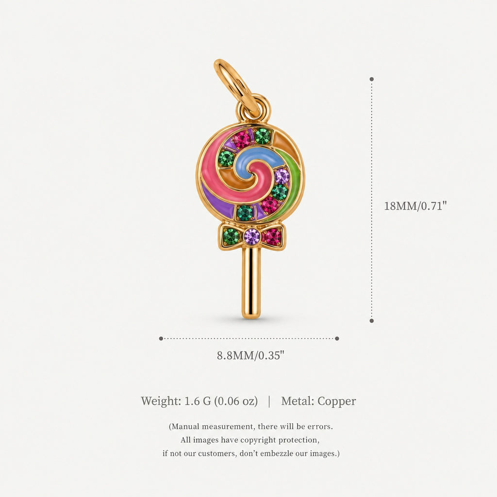 Gourmet Dessert Cookie and Cake Style Pendentif