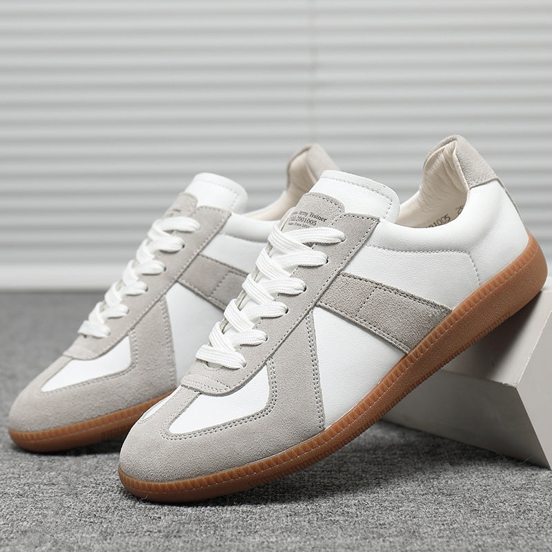 Chaussures Retro Unisexe de style japonais Blanc Sneakers