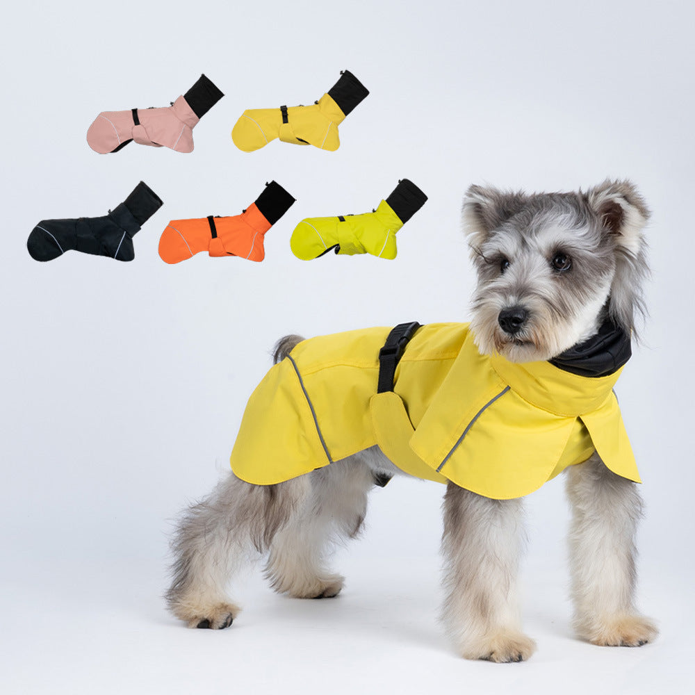 Chien d'animaux de compagnie Petits et moyens chiens imperméables Universal Poncho