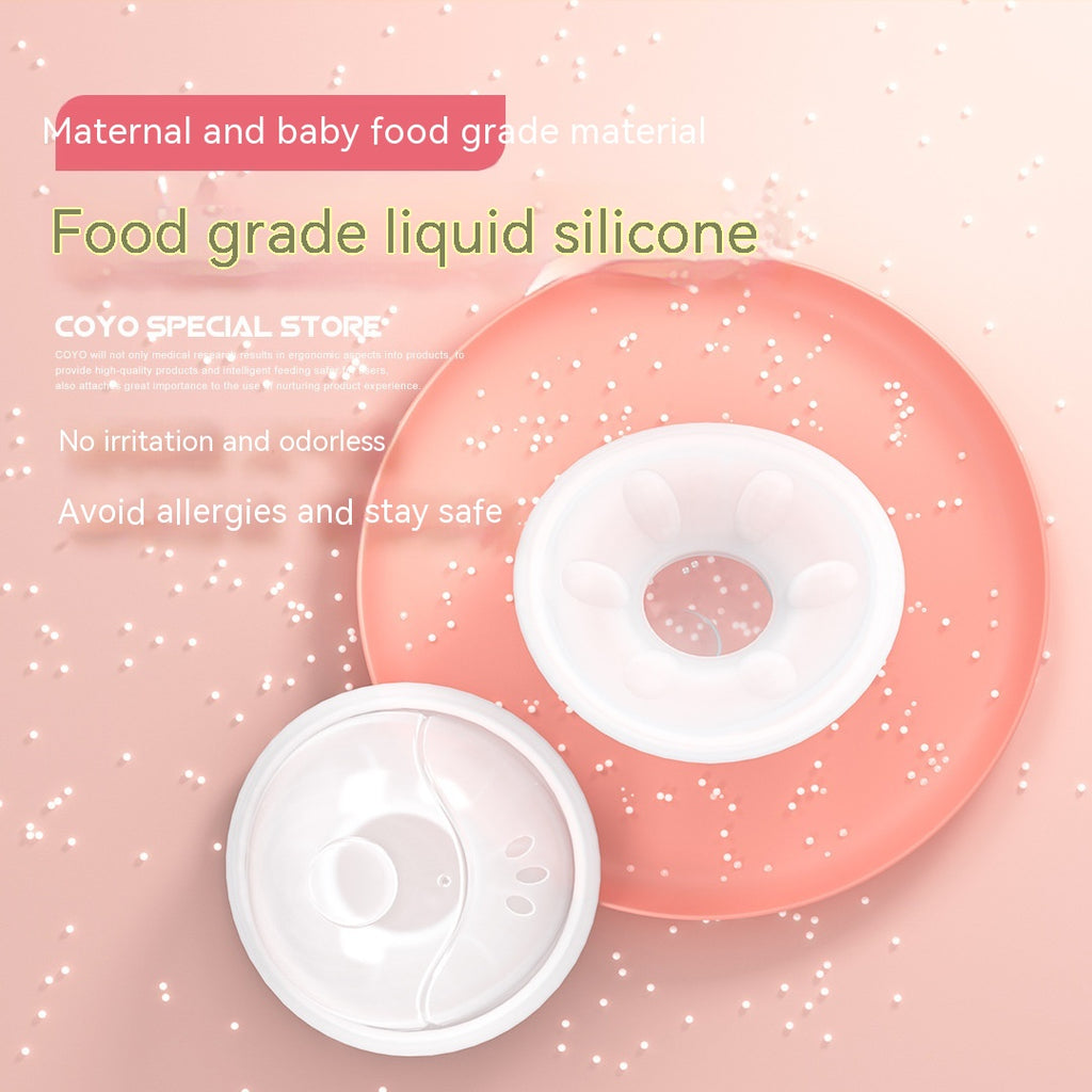 Lait maternel de silicone collecteur multi-usages anti-overflow lait blocage lait résistant aux fuites N