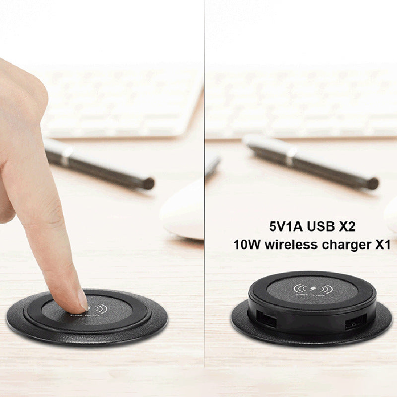Chargeur USB sans fil 3-en-1 multifonctions