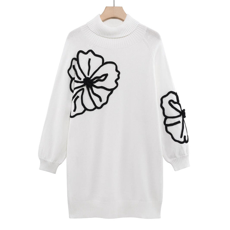 Élégante robe en tricot pour Autunm & Hiver