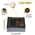 Party Birthday Napkins-100 Sheets-1 Set