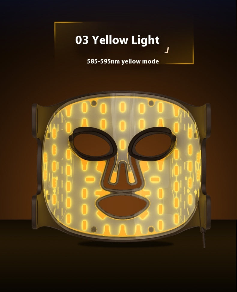 Modèle français Silicone Photon Masque Instrument LED lampe