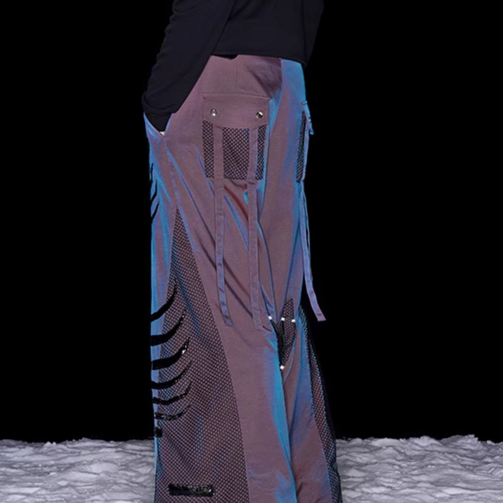 Manteau à mailles pointues en dos de niche