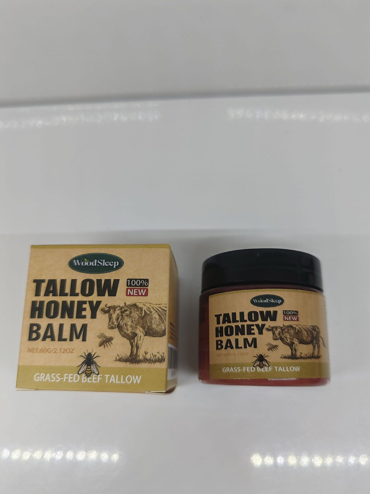 Crème de suif et d'humidité du visage