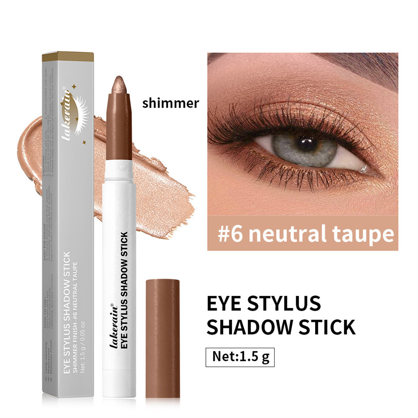 Crème Eyeshadow Stickly une fois pour un look parfait