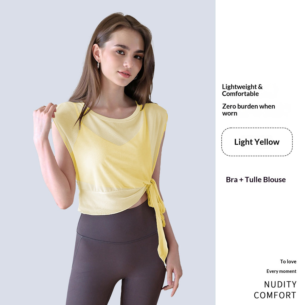 Outfit de yoga 2 pièces d'été