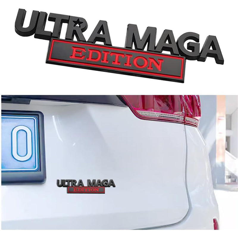 2pcs Ultra MAGA Edition Emblems