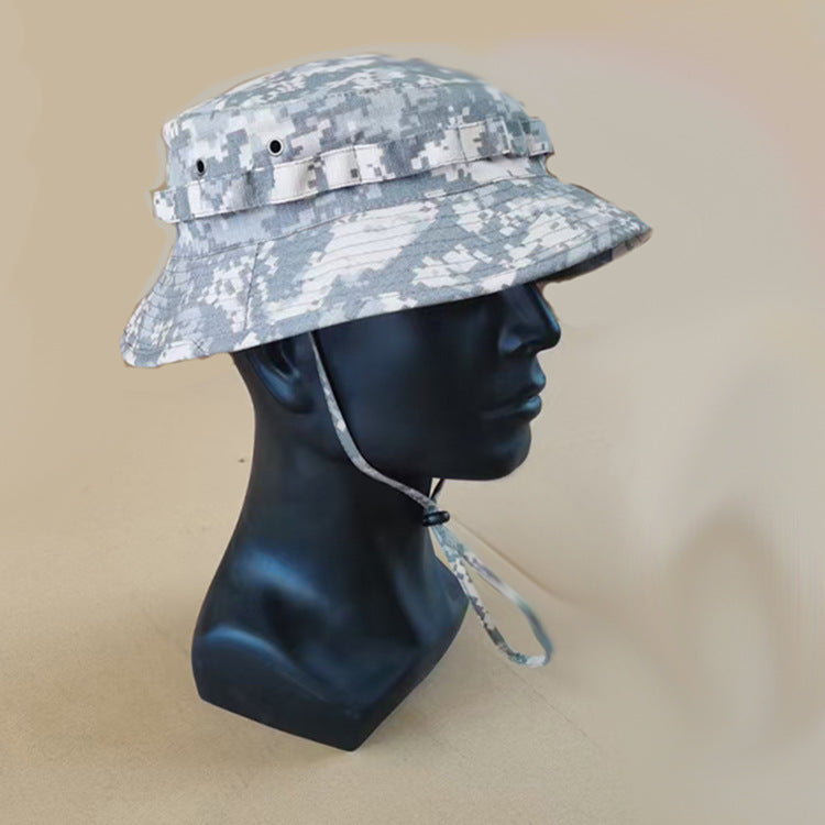 Camouflage Fan de l'Armée Tactique Short Brim Bonnie Hat