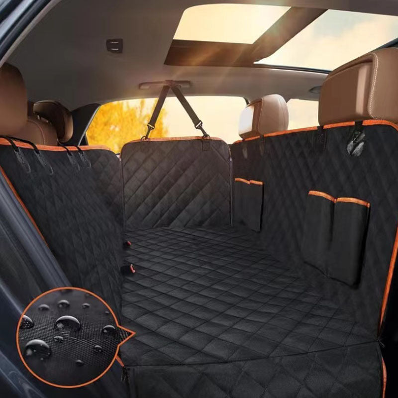 Oxford Cloth Car Pet Mat Siège arrière de voiture Anti-Dirty