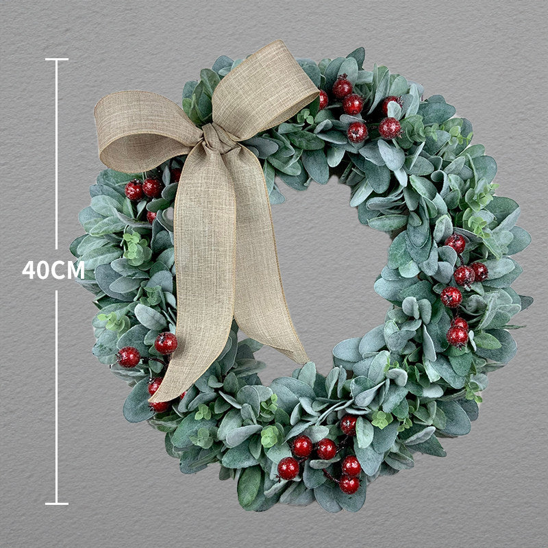La couronne décorative de Pâques et de Noël