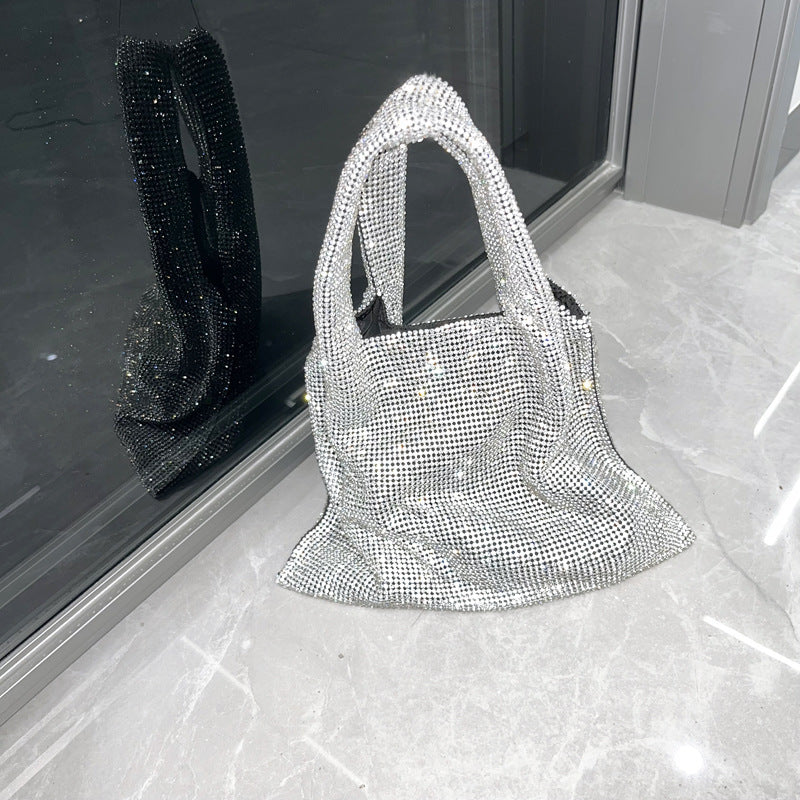 Sac à main Shiny Strass Sac de dîner