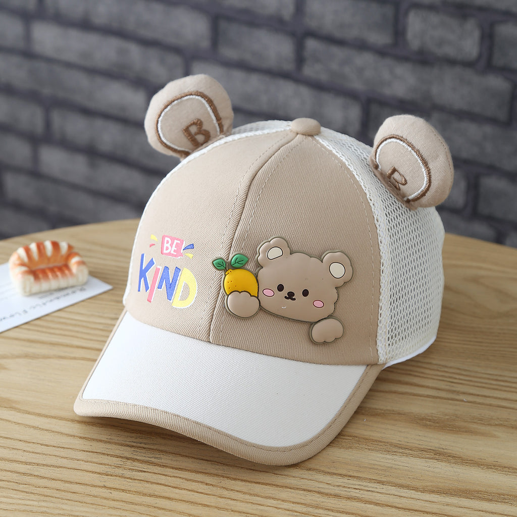 Chapeau de bébé d'été - Chapeau de baseball de lapin de fraise