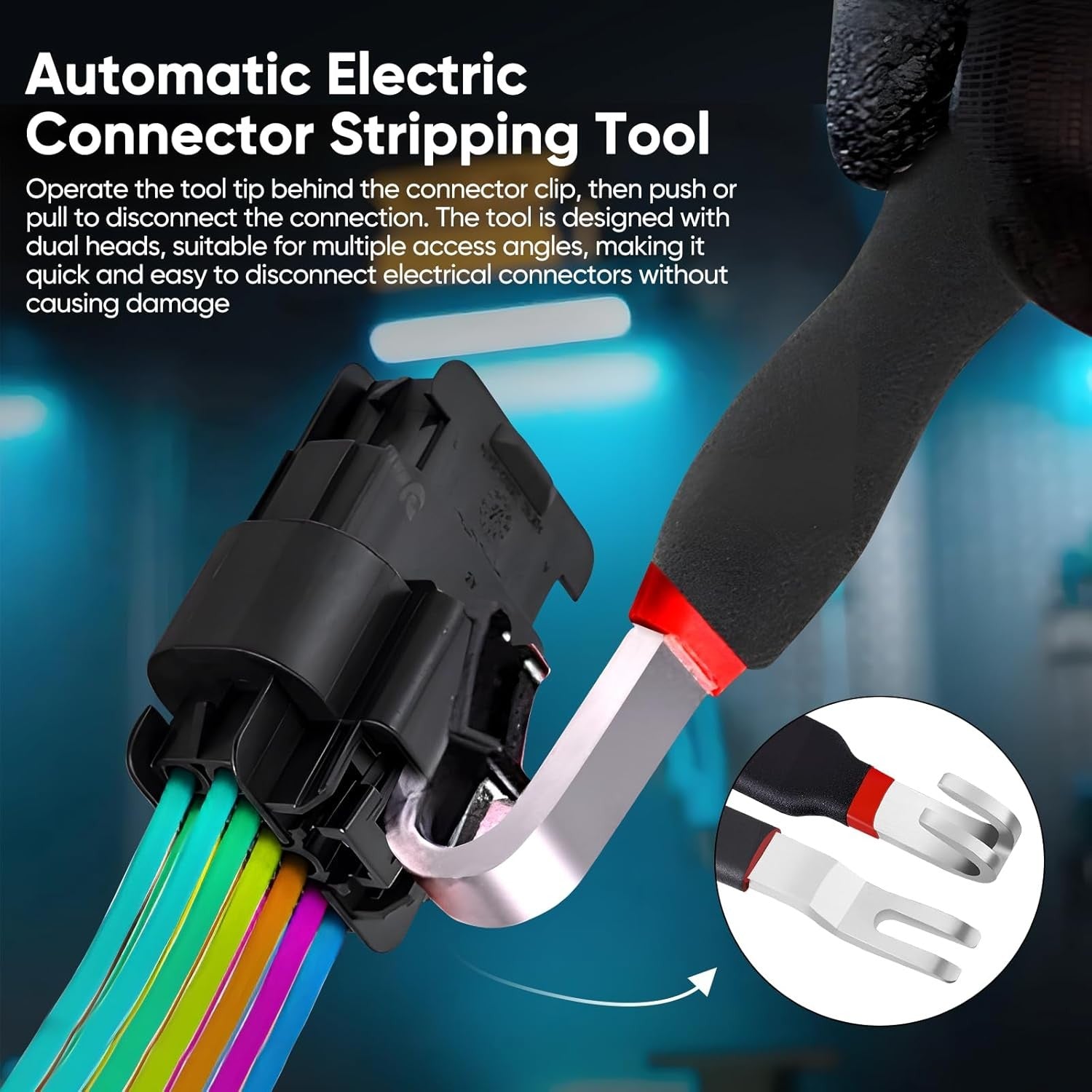 3x Connecteur électrique Déconnecter pinces pour voitures Automotive Plug Removal Tool