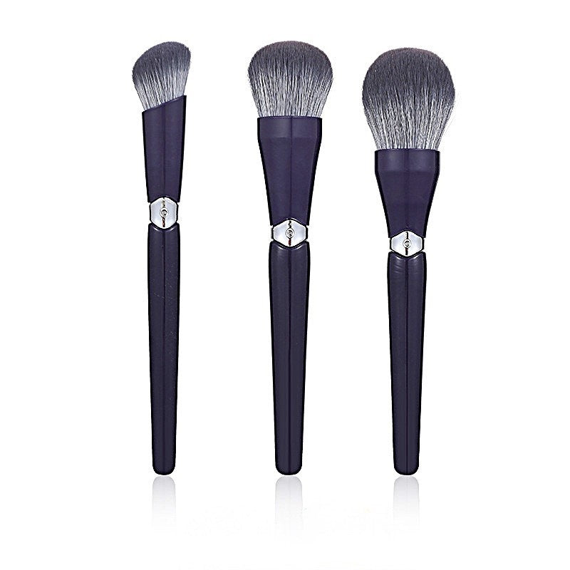 Portable Makeup Brush Suit Soft Coiffure Face Poudre
