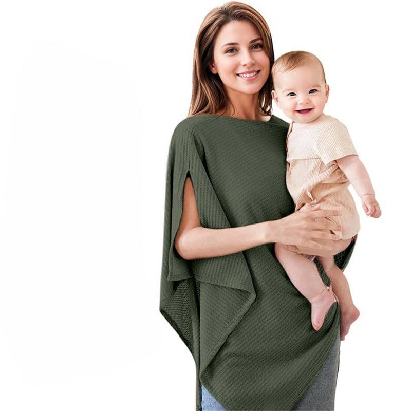 Écharpe multifonctionnelle pour bébés en forme de gaufre