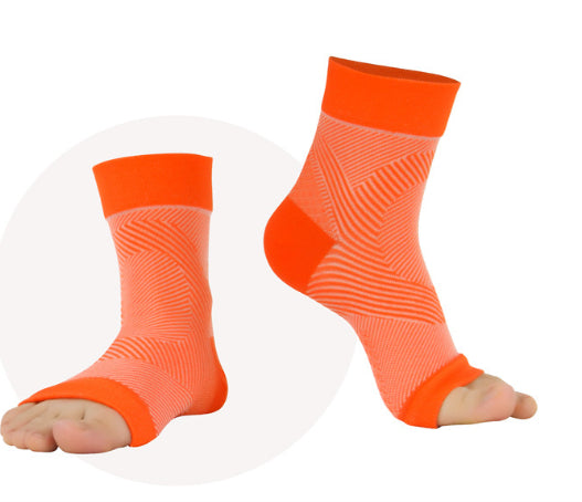 Soutien à la cheville Yoga élastique Danse Sports Pression Manches Chaussures de pression