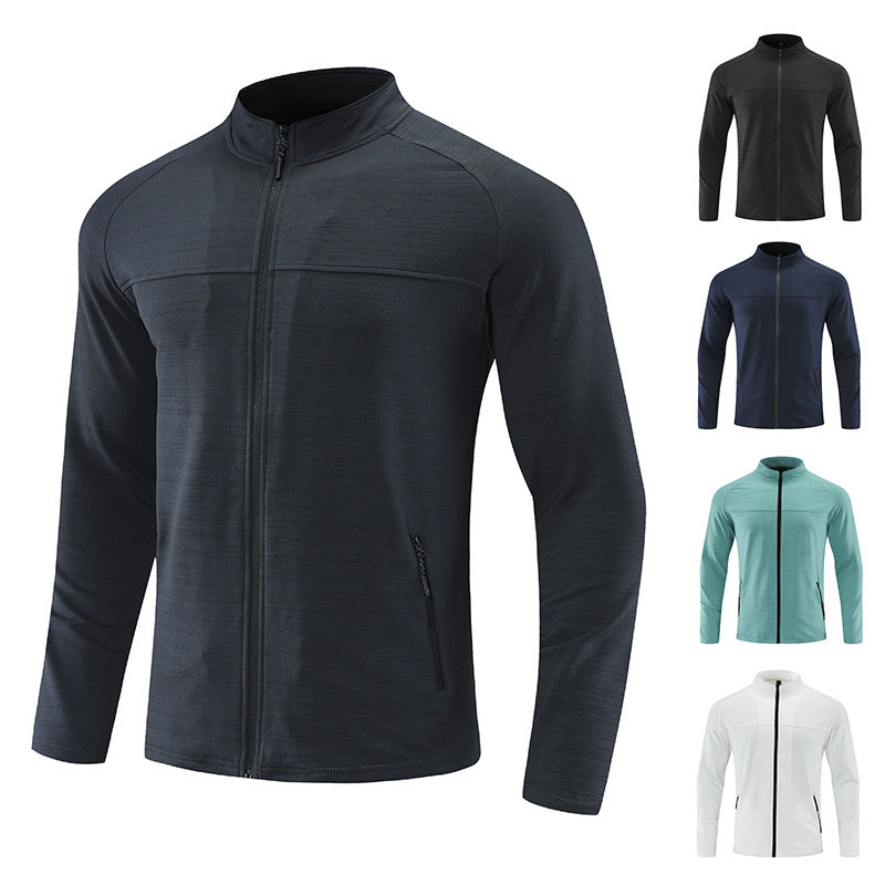 Veste de Cardigan à séchage rapide respirant pour hommes