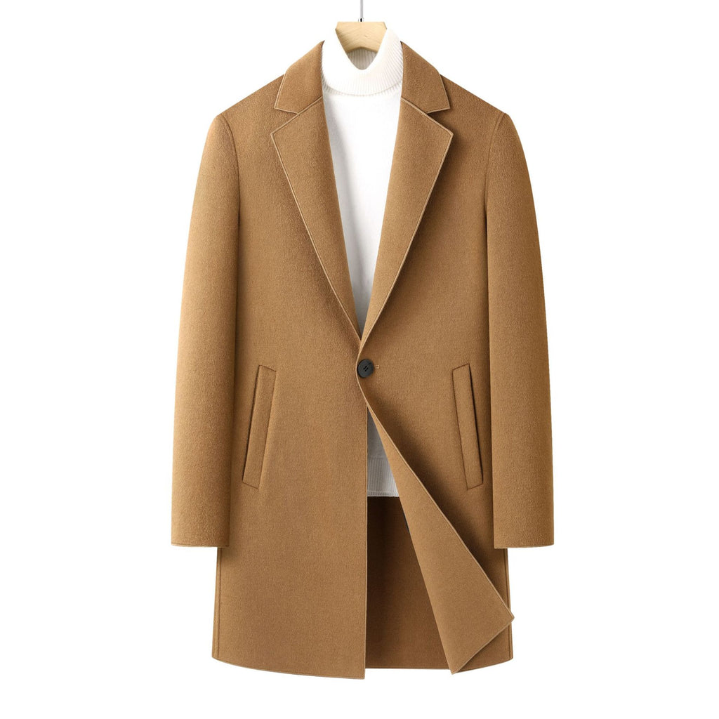 L'automne et l'hiver de la laine masculine à double face