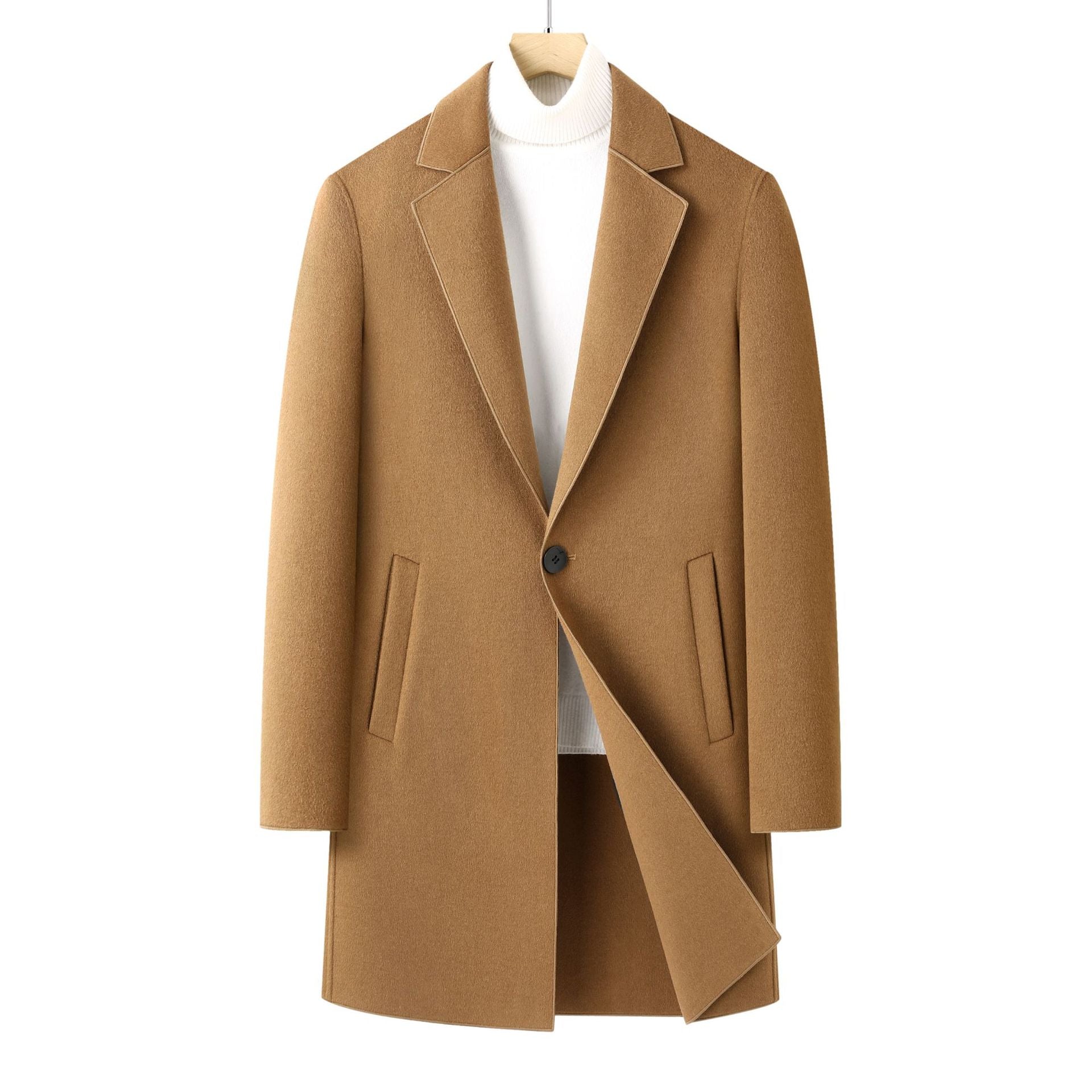 L'automne et l'hiver de la laine masculine à double face