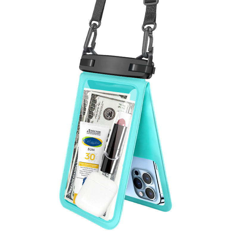 Double Compartiment Téléphone Sac imperméable pour la natation de plage