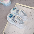 Chaussures en cuir pour filles de printemps et automne