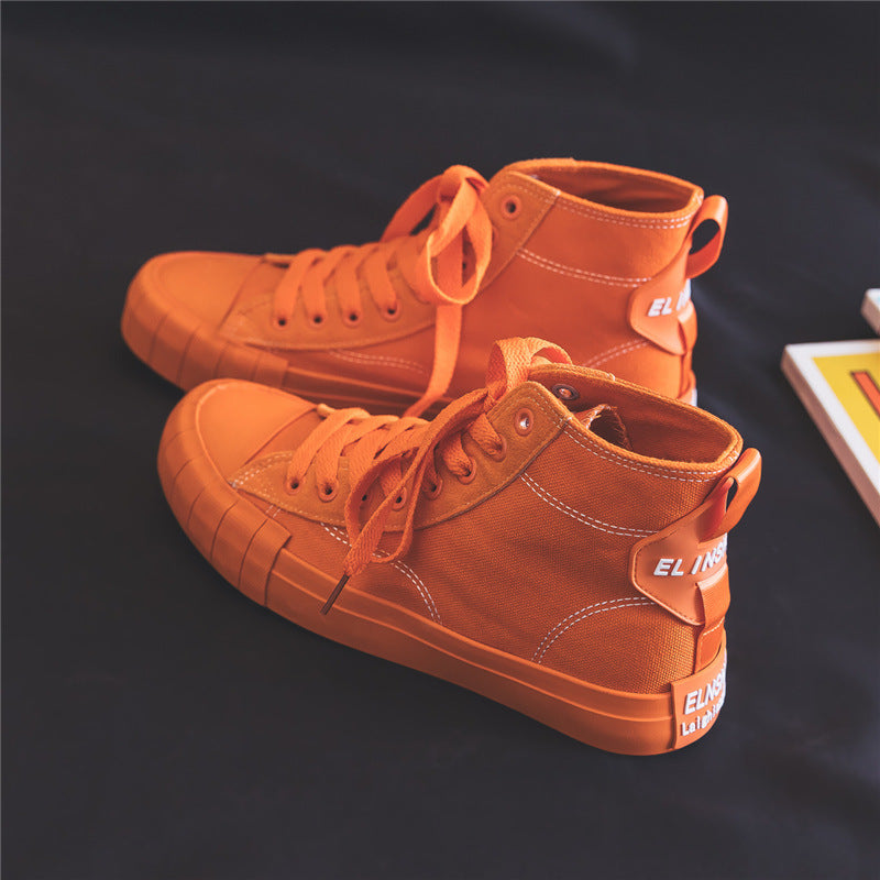 Chaussures de mode pour femmes en toile haute