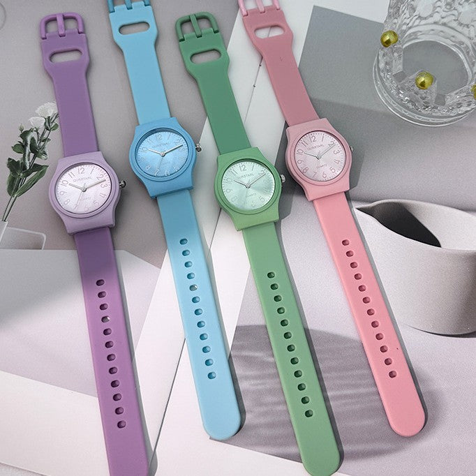 Montre pour enfants Quartz Silicone Casual Digital Scale