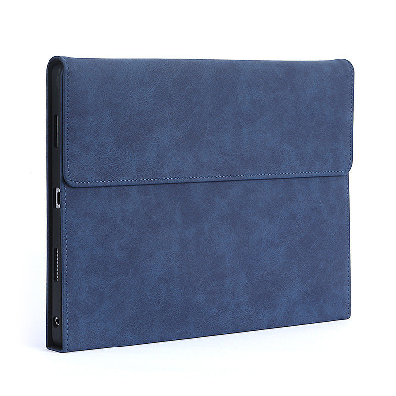 Manche de protection plate avec fente de stockage de stylo capacitif