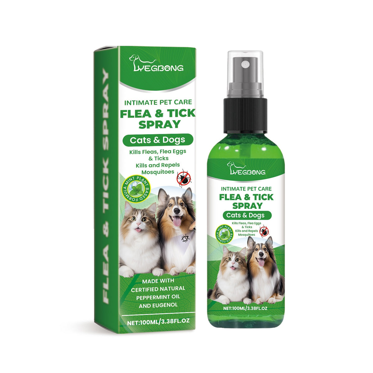 Vaporisateur pour chiens et chats Yegbong Pet