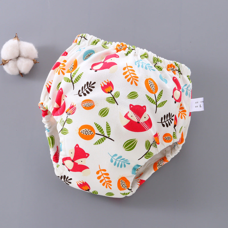 Pantalons d'entraînement pour bébés Lavable 6 couches Couverture de couche Gauze Apprentissage