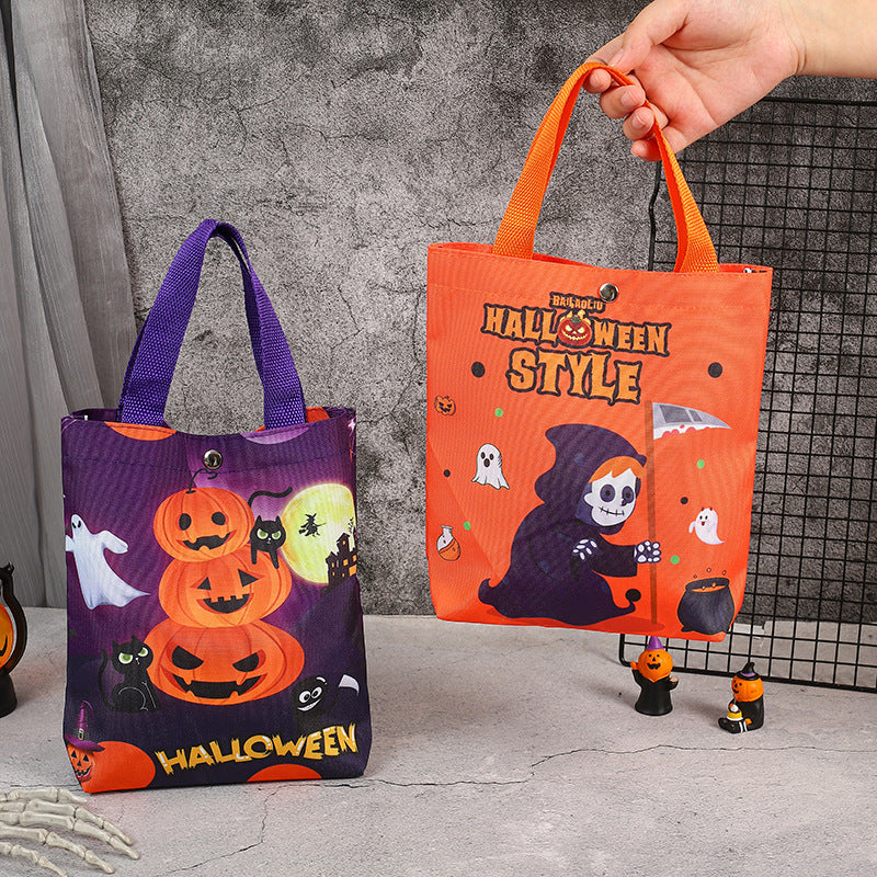 Sac à bonbons Halloween Sac à citrouilles Décorations