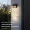 Black Outdoor Simplicity Courtyard Lampe murale LED
