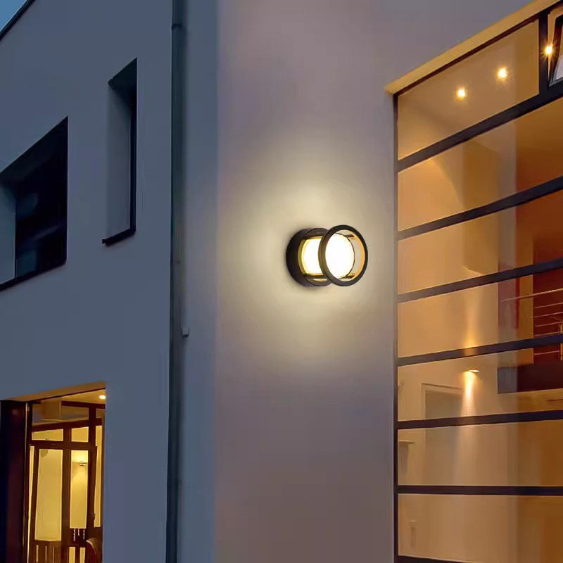 Éclairage LED pour cour et balcons Lumière décorative extérieure